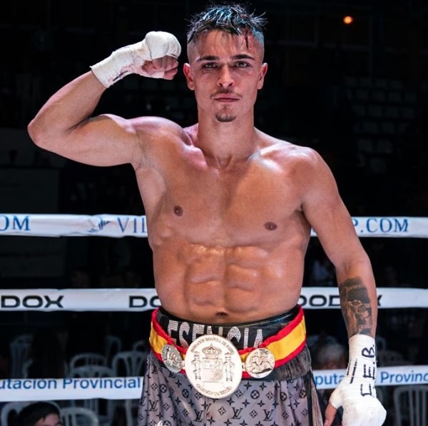 El boxeador granadino, Samuel Molina (ESPABOX)