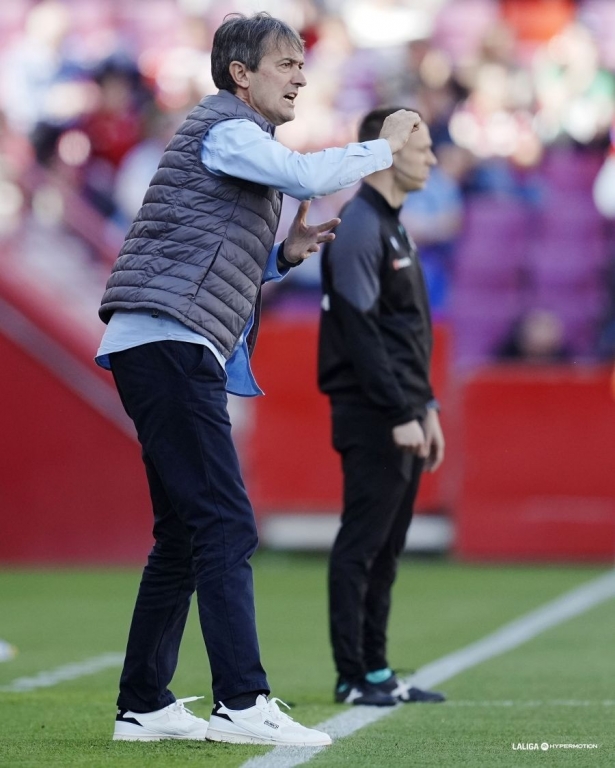 Pacheta no pudo estar en el banquillo en la segunda mitad (LALIGA)