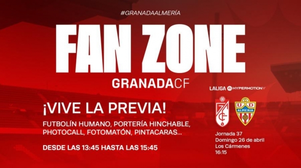 La Fan Zone regresa a la previa del derbi (GRANADA CF) La Fan Zone regresa a la previa del derbi (GRANADA CF)