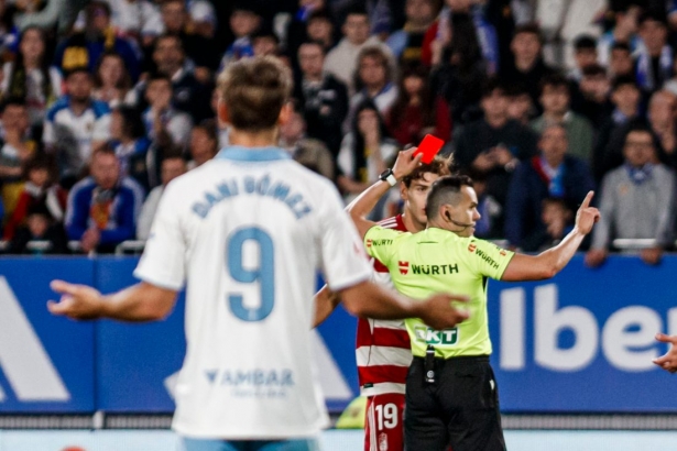 Pascual volvió a ver la roja directa (LOF)