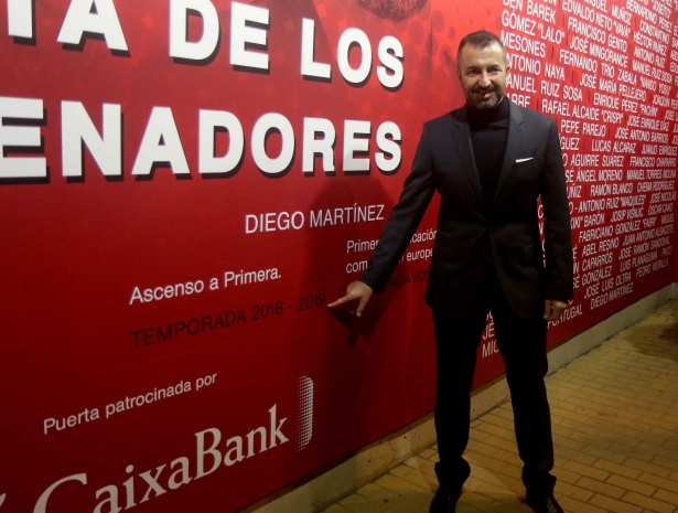 Diego Martínez dejó su sello en el Granada (JOSÉ VELASCO)