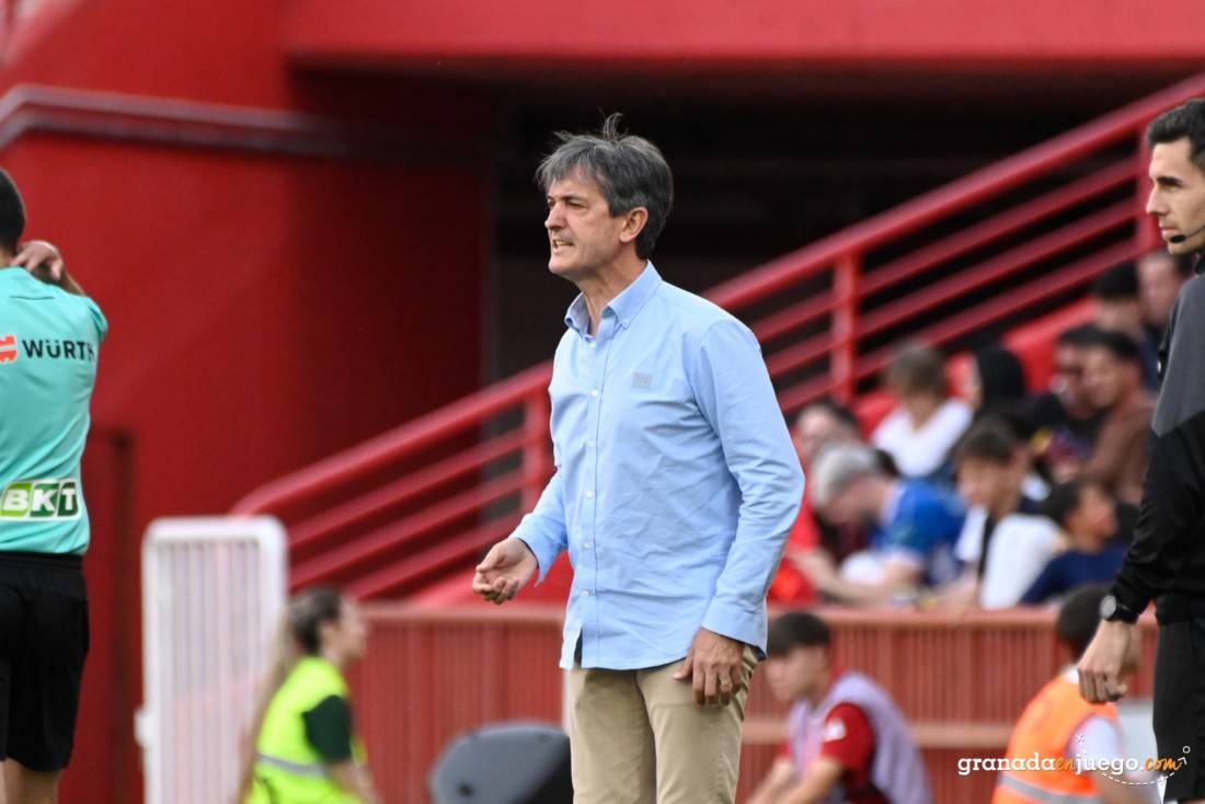 Pacheta ha lamentado el desenlace del partido (J.M. BALDOMERO)