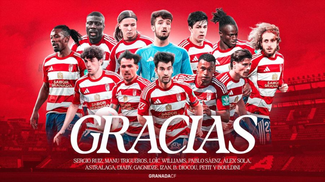 El Granada se despide de 12 futbolistas (GRANADA CF)