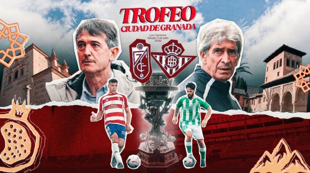 Granada y Betis se medirán en el Trofeo Ciudad de Granada (GRANADA CF) Granada y Betis se medirán en el Trofeo Ciudad de Granada (GRANADA CF)