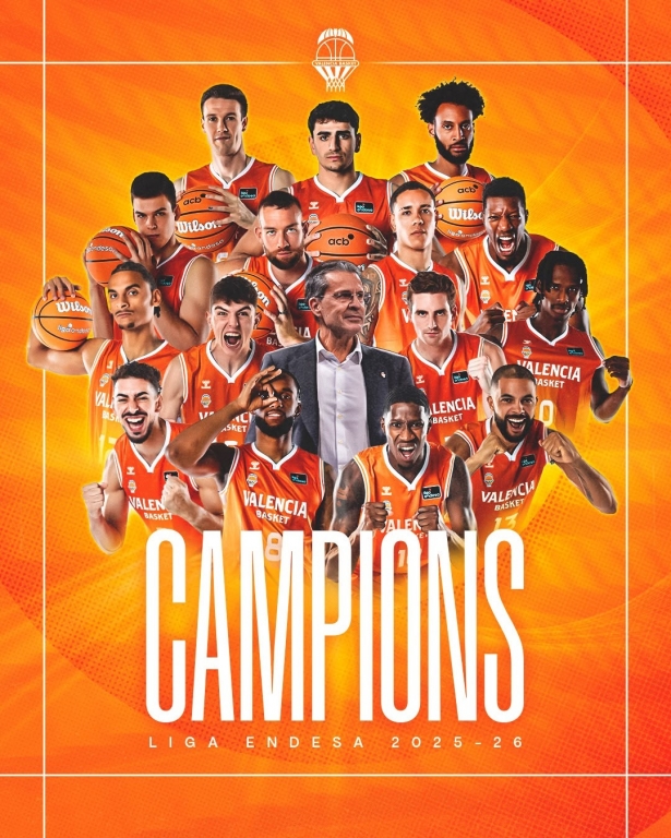 Cárdenas, campeón de la Liga Endesa (VALENCIA BASKET) Cárdenas, campeón de la Liga Endesa (VALENCIA BASKET)