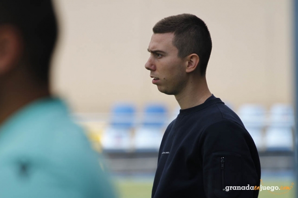 Emilio García, nuevo entrenador del CD Santa Fe (J. PALMA)