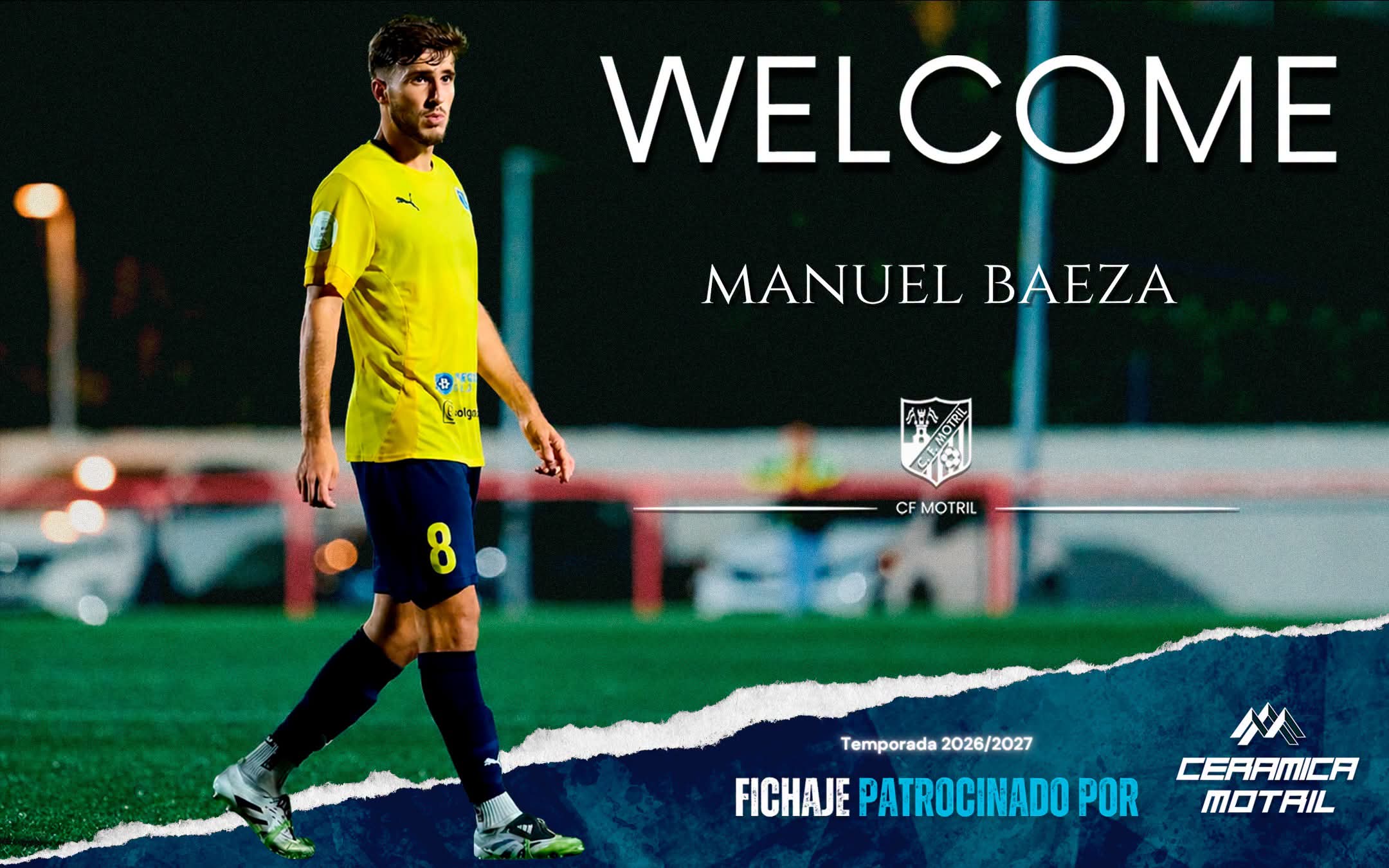 Manuel Baeza llega al CF Motril (CF MOTRIL)