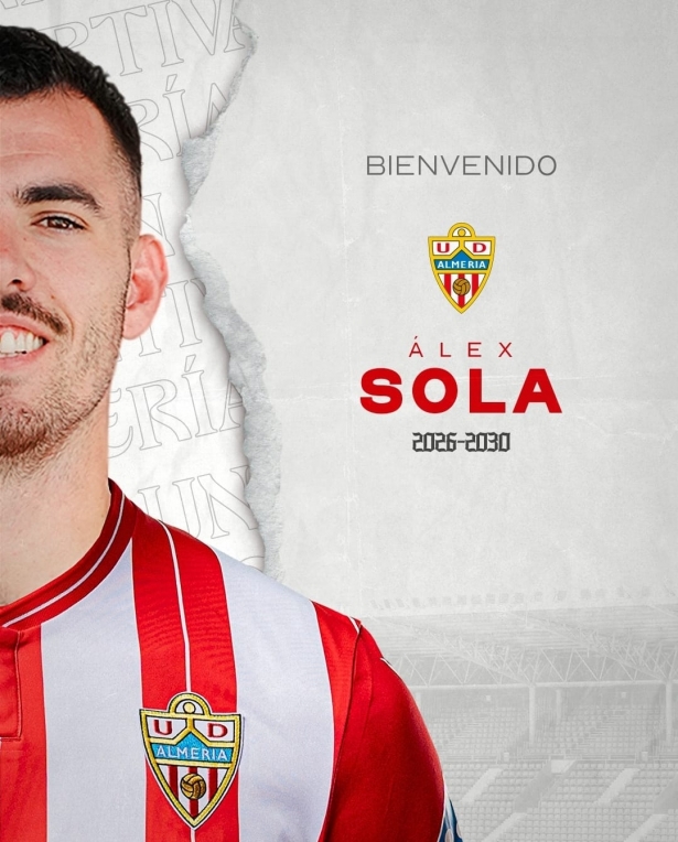 Alex Sola se marcha a la UD Almería 