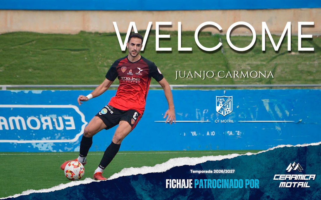 Juanjo Carmona nuevo fichaje del CF Motril (CF MOTRIL)