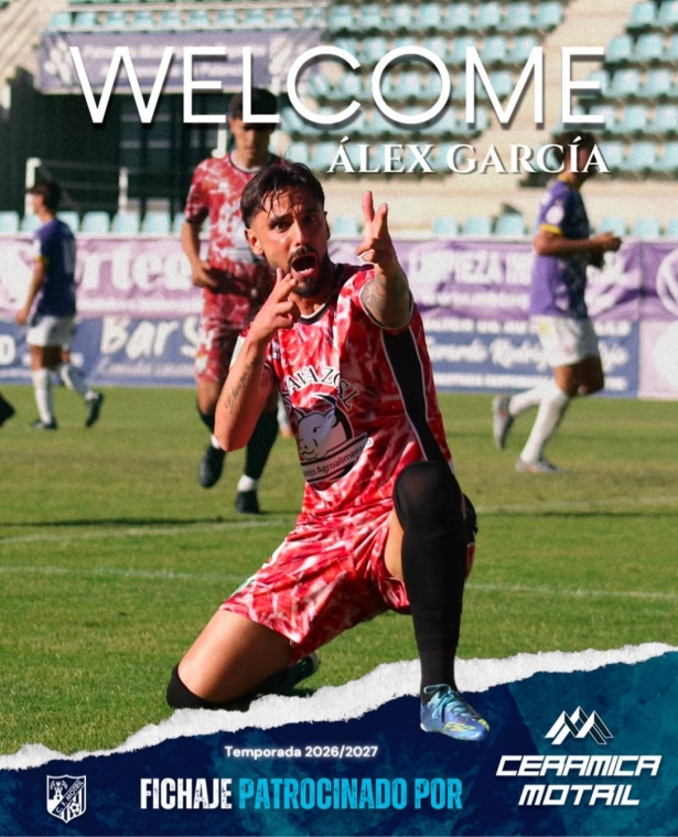 Álex García ficha por el CF Motril (CF MOTRIL)