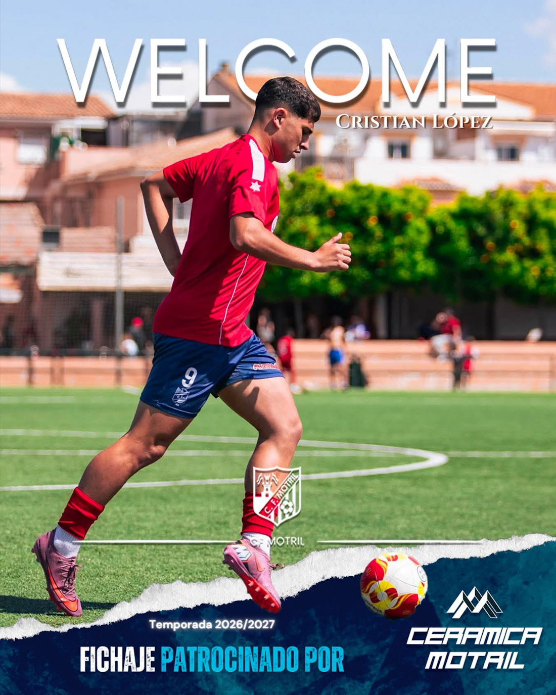 Cristian refuerza la delanteracF  del CF Motril 