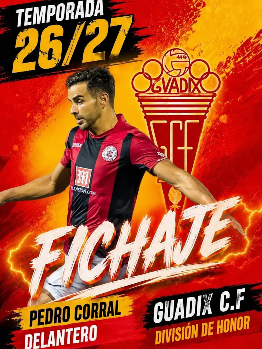 Pedro Corral regresa al Guadix CF (GUADIX CF)
