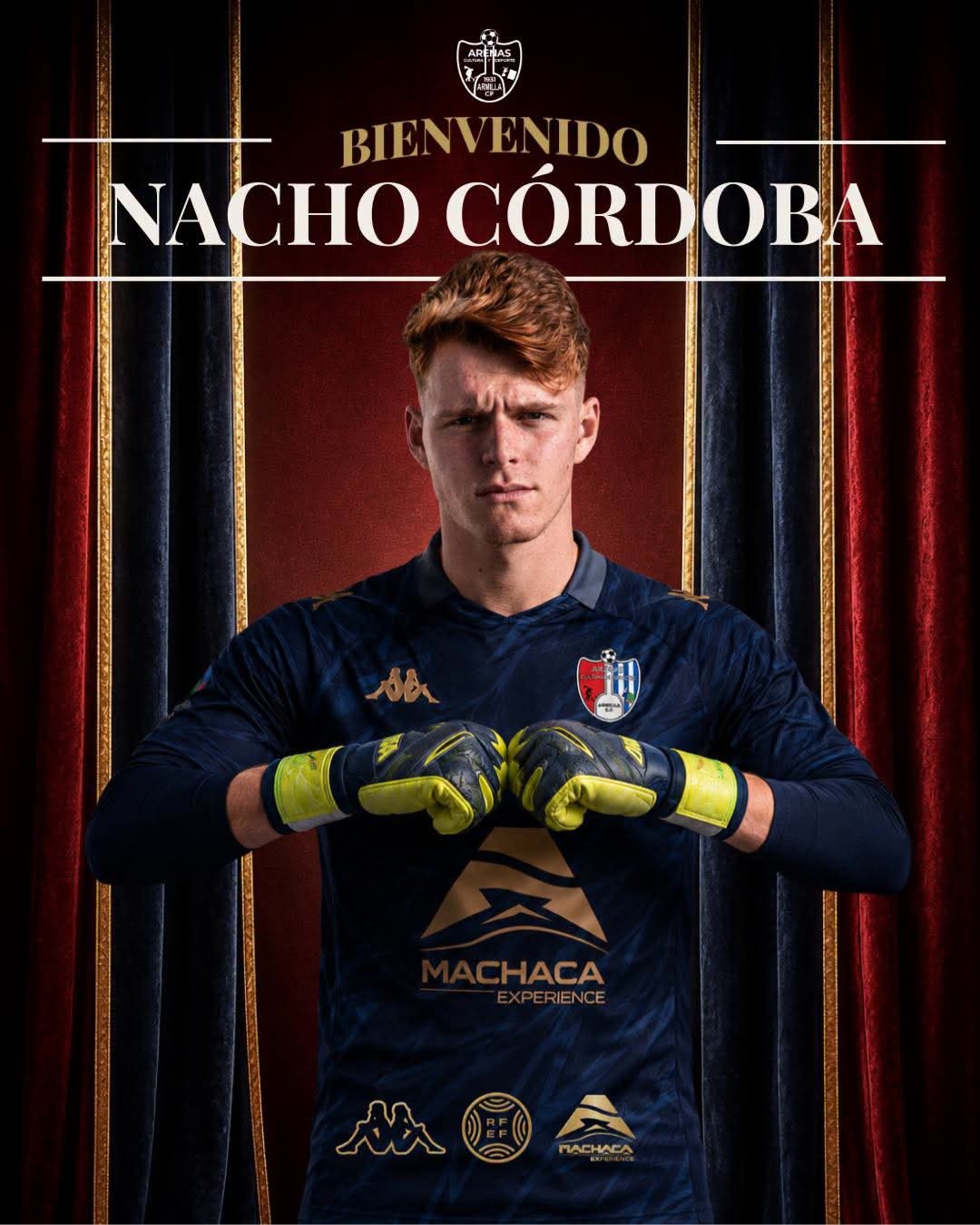 Nacho Córdoba defenderá la porteria del Arenas de Armilla (ARENAS DE ARMILLA)