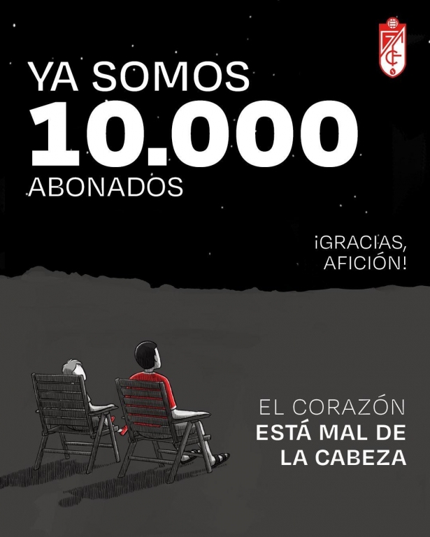 10.000 aficionados ya han renovado su abono (GRANADA CF)) 10.000 aficionados ya han renovado su abono (GRANADA CF))