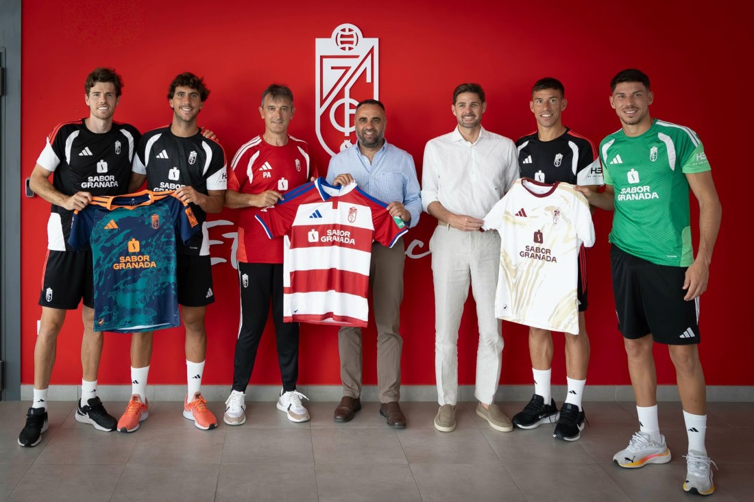 Sabor Granada, protagonista en las camisetas del Granada (DIPUTACIÓN DE GRANADA)