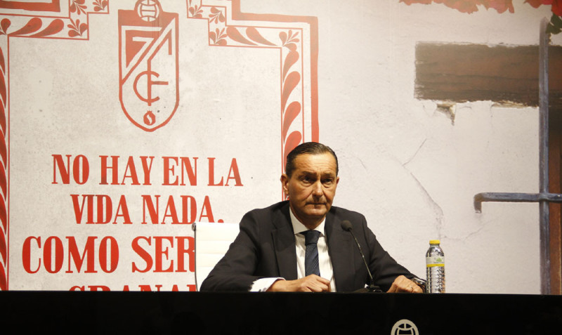 Amado cierra su etapa como director general del Granada (J. PALMA) Amado cierra su etapa como director general del Granada (J. PALMA)