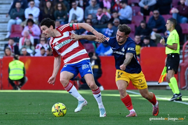 El Granada no pudo pasar del empate la temporada pasada ante el Andorra (J.M. BALDOMERO) El Granada no pudo pasar del empate la temporada pasada ante el Andorra (J.M. BALDOMERO)