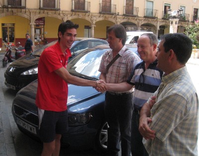 Amezcua ya ha sido recibido en Guadix