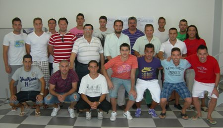 El equipo fue recibido por Jose Antonio Murado y Paco García Montero