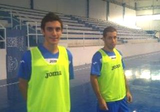 Álvaro y `Chanchi` se entrenan con el primer equipo