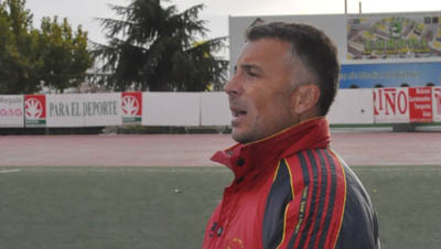 Óscar Felipe, entrenador del CD Imperio (ARCHIVO)