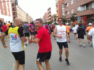 Corredores del grupo Trotanoches