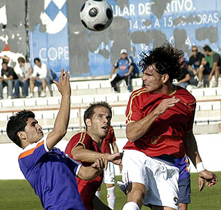 Bordi en una acción ante el Guadalajara (PACO AYALA) Bordi en una acción ante el Guadalajara (PACO AYALA)