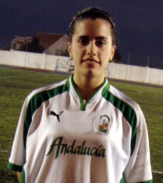 Cristina Díaz con la selección andaluza