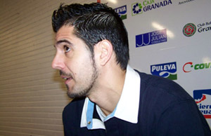 Francis Sánchez durante su despedida del Cebé