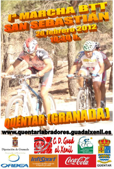 Cartel de la prueba ciclista