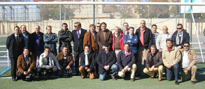 Miembros del Movimiento por el Cambio en el Fútbol Andaluz