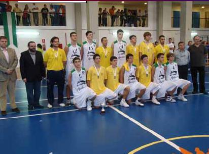 Equipo cadete masculino de Granada Equipo cadete masculino de Granada