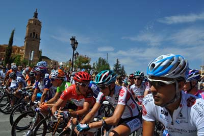 Guadix acogió en 2010 la salida de la vuelta a España