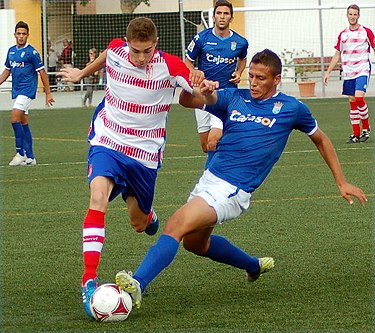 El filial rojiblanco perdió de forma clara ante el Xerez (LÁZARO)