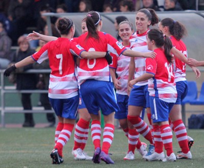Las granadinas siguen imparables. (Foto: www.laopinondegranada.es)