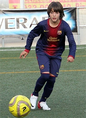 Moreno ya luce de blaugrana (MUNDO DEPORTIVO)