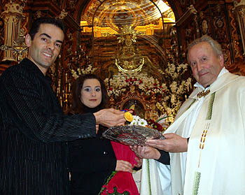 Molina en la Basílica de la Virgen de las Angustias (A. MEZCUA) Molina en la Basílica de la Virgen de las Angustias (A. MEZCUA)