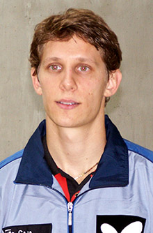 Robert Gardos, jugador del CajaGranada Robert Gardos, jugador del CajaGranada