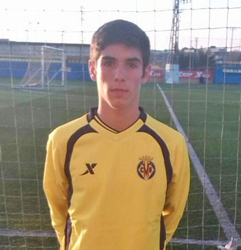 Juanfran en su primer entrenamiento con el Villarreal 