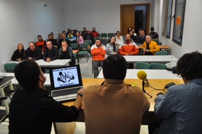 Momento de la presentación del Club Accilant