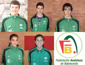 Los cuatro medallistas granadinos 