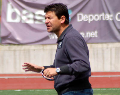 Estévez pide calma desde el banquillo (P. CASTILLO)