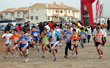 Salida en la prueba de La Zubia del Circuito Provincial de Campo a Través Salida en la prueba de La Zubia del Circuito Provincial de Campo a Través