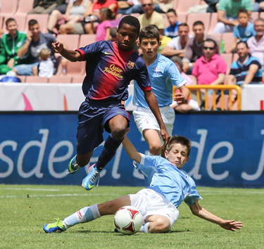 El Barcelona también está en cuartos 