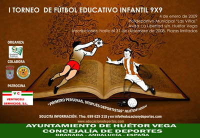 Cartel del Torneo que se celebró el pasado domingo en Huétor Vega (GRJ) Cartel del Torneo que se celebró el pasado domingo en Huétor Vega (GRJ)