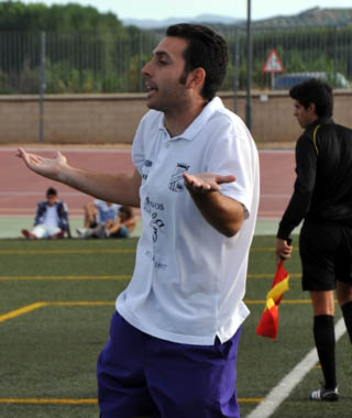 El C.D. Santa Fe de `Piti` consiguió un valioso punto. (BALDO)