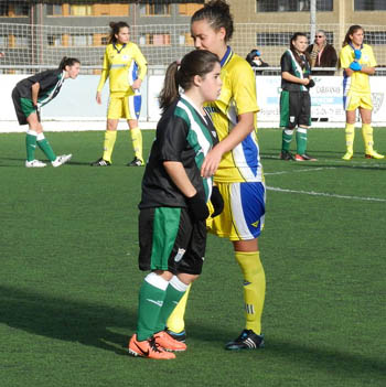 Lorena Barranco hizo dos goles con el combinado andaluz 