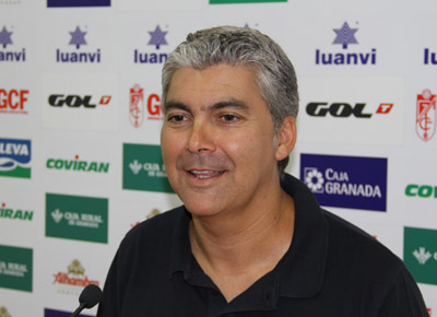 Joseba Aguado en una rueda de prensa (ARCHIVO)