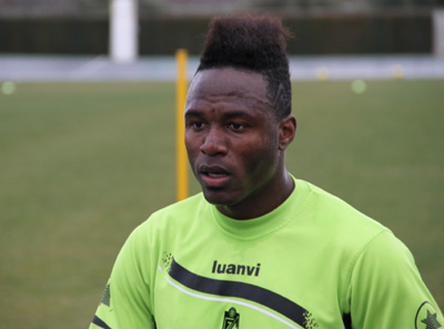 Cuero también ha estado entrenando con el primer equipo 