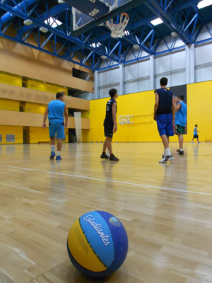 Un momento de la celebración del Campus en el CAR de Sierra Nevada